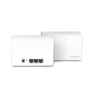 Access Point Mercusys Halo H80X AX3000 Whole Home Mesh Wi-Fi 6 sistem, 574 Mbps na 2,4 GHz + 2402 Mbps na 5 GHz, interne antene,