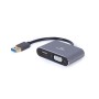 USB 3.0  to HDMI + VGA adapter GEMBIRD A-USB3-HDMIVGA-01