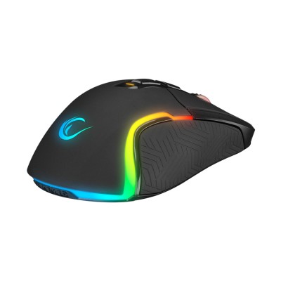 Miš gaming RAMPAGE SMX-R68 FALCON-X USB, black, 6400dpi RGB LED