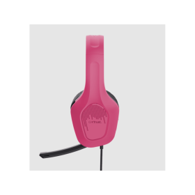 Trust GXT 415P Zirox slušalice žičane pink gaming slušalice, 200 cm kabl, 3.5 mm, over-ear, mikrofon