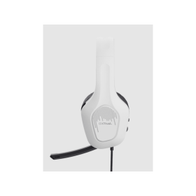 Trust GXT 415W Zirox slušalice žičane bijele gaming slušalic 200 cm kabl, 3.5 mm, over-ear, mikrofon