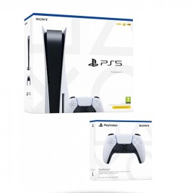 PlayStation 5 C chassis + dodatni PS5 Dualsense Wireless Controller