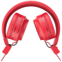 hoco. Slušalice bežične/žične, Bluetooth, 8h rada, mikrofon - W25 Promise Crvene
