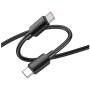 hoco. USB kabl za smartphone, type C, 100W, crna - X96 Hyper, 100W, Crni