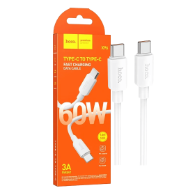 hoco. USB kabl za smartphone, type C, 60W, bijela - X96 Hyper, 60W, White