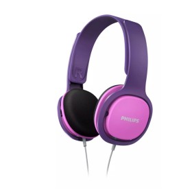 Philips  SHK2000PK dječje sl žične slušalice, boja pink sa ograničenjem glasnoće do 85dB