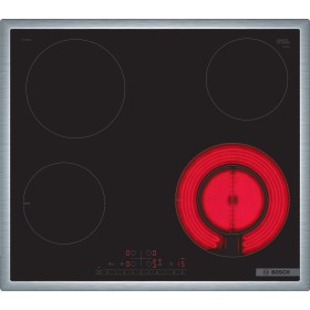 BOSCH Staklokeramička ploča Serie 6| 60 cm, INOX okvir 1 prošireno kolo
