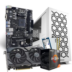 GNC GAMER SPIDERMAN Ryzen 5 5600G 3.9GHz up to 4,4 GHz,MB A520MH 3.0, RAM 16GB 3600MHz RGB, NVIDIA GeForce RTX 4060 8GB GDDR6,SS