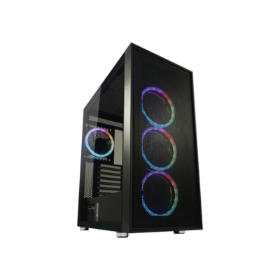 LC-Power Case Gaming 802B 4x 120mm RGB fans Black_Wanderer_X - ATX gaming case