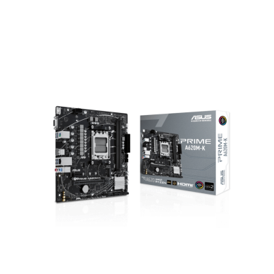 ASUS MB PRIME A620M-KAMD A620AMD2xDDR5VGA,HDMImicro ATX