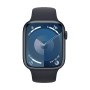 Apple Watch 9 GPS 45mm Midnight Aluminium Case with Sport Band