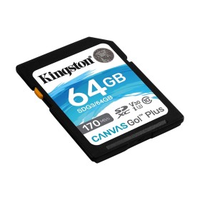 Kingston SD 64GB CanvasGoPlus SDXC,r/w:170/70MB/s SDG3/64GB