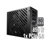 LC-Power PSU 850w Platinum 80+ 1x PCIe 5.0, 135mm fan, fully modular, eff do 92%