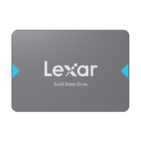 SSD Lexar® 240GB NQ100 2.5” SATA (6Gb/s) Solid-State Drive, up to 550MB/s Read and 445 MB/s write LX1LNQ100X240GRNNNG