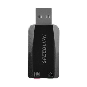 Zvučna kartica SPEEDLINK VIGO USB Sound Card, black, SL-8850-BK-01