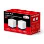 Mercusys Halo H50G (2-Pack) AC1900 Whole Home Mesh Wi-Fi System, 600 Mbps at 2.4 GHz + 1300 Mbps at 5 GHz, 3× Internal Antennas,