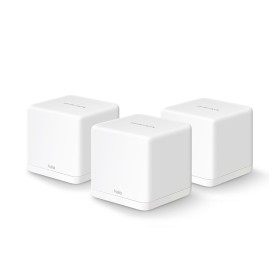 Mercusys Halo H30G(3-pack) AC1300 Whole Home Mesh Wi-Fi System, 400 Mbps at 2.4 GHz + 867 Mbps at 5 GHz, 2× Internal Antennas, 2