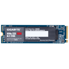 Gigabyte SSD 256GBM.2, PCIe, NVMe 1.3R/W : 1200/800MB/s
