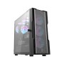 Kućište gaming RAMPAGE INFINITY MESH 4*ARGB Fan Magnetic Tempered Glass E-ATX Mid-T
