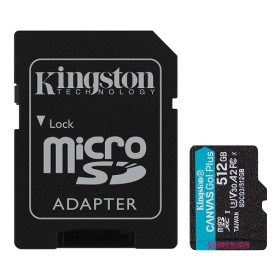Kingston micro SD 512GBCanvasGoPlusr/w:170MB/s/90MB/s,with adapter