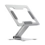 Postolje za notebook riser stand preklopivi, silver GEMBIRD, NBS-D1-03