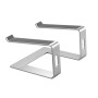 Postolje za notebook riser stand, silver GEMBIRD, NBS-D1-01