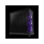 NZXT CASE H6 FLOW BLACK RGB mini-ITX, Micro-ATX, ATX, Mid-tower, 3x  RGB fan