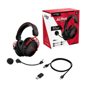 Slušalice sa mikrofonom HyperX Cloud Alpha Wireless Gaming Headset (Black-Red) 4P5D4AA