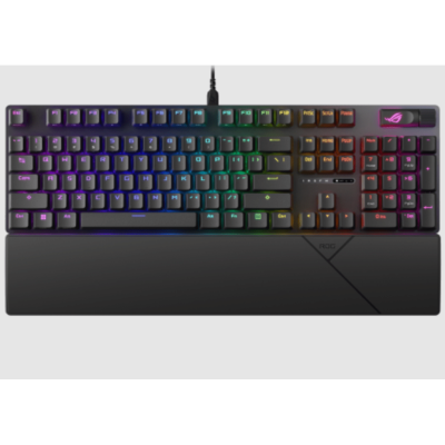 Asus ROG Strix Scope II, ROGNX Snow, žična gamingtastatura, US layout