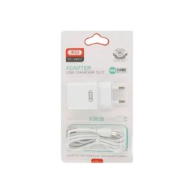 Kucni punjac XO L99 ulaz USB-A 2.4A white + micro cable