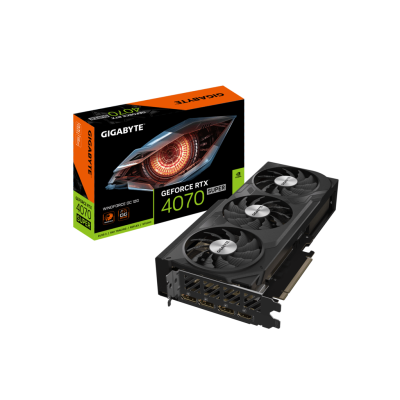 Gigabyte VGA RTX 4070 Super WF Windforce OC 12GB, GDDR6X, 192 bit, 3x DP,1x HDMI