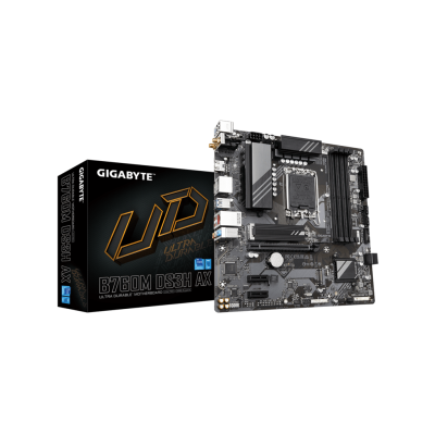 Gigabyte MB B760M DS3H AXLGA1700 4xDDR5 2xM.2, 4xSATAHDMI, DP WIFI mATX