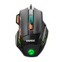 Miš i podloga gaming Everest SGM-X7 USB black 7200dpi