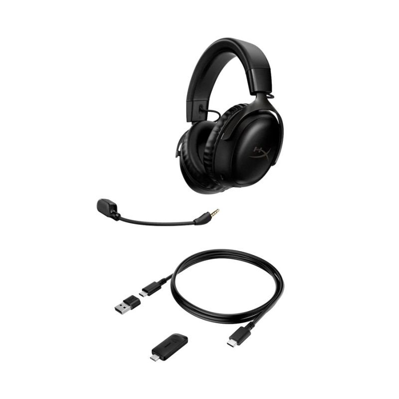 Slušalice sa mikrofonom HyperX Cloud III Wireless Gaming (black) 77Z45AA