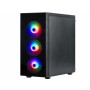 Spire case VISION 7025 RGBgaming, ATX, 4x RGB fan 120mmVGA: 370mm, CPU cooler: 170mm