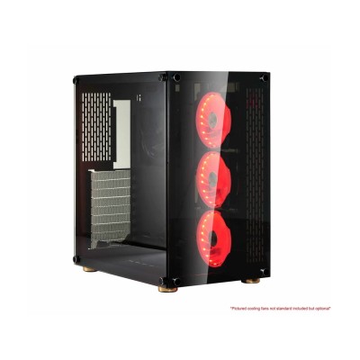 X2 case PROTONIC 7019 ATXGaming, RGB, tempered glass2xUSB 2.0, USB 3.0