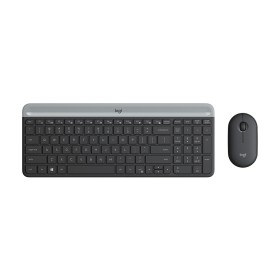Tastatura + miš bežično Logitech Slim Combo MK470 - GRAPHITE - HRV-SLV, 920-009264/9204