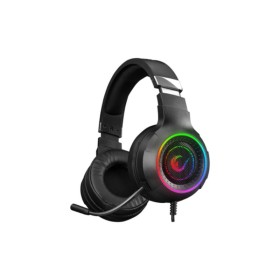 Slušalice sa mikrofonom gaming RAMPAGE RM-K56 SPECTER black, PS4/PC USB 7.1 Rainbow LED