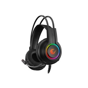 Slušalice sa mikrofonom gaming RAMPAGE RM-K92 X-STACK black PC/PS4 USB 7.1, RGB