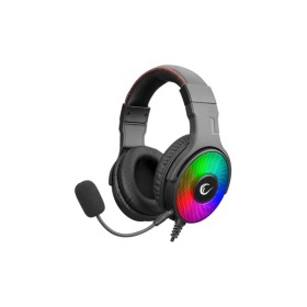 Slušalice sa mikrofonom gaming RAMPAGE R46 HOSTAGE black, odvojiv mikrofon, PS4/PC, USB, 7.1 surround, RGB LED