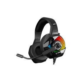 Slušalice sa mikrofonom gaming RAMPAGE RM-K66 TYPHOON black, PC/PS4, USB, 7.1, RGB LED