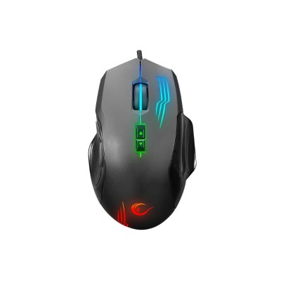 Miš gaming RAMPAGE SMX-G38 CLAW, USB, macro, 7200dpi, RGB LED