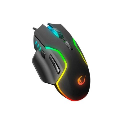 Miš gaming RAMPAGE Miracle M2, USB Black, 8 buttons, RGB 7200dpi