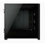 CORSAIR iCUE 5000X RGBTempered Glass MidTower ATX PC Smart Case Black