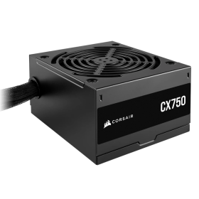 CORSAIR PSU 750W CX75080 PLUS, Bronze120mm Low-Noise fan, ATX