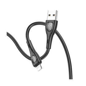 USB kabal 1m BOROFONE BX93 Super power 100W charging data Type-C black