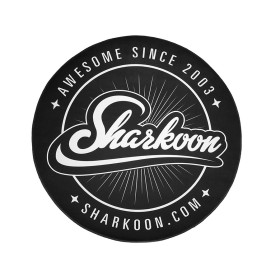 Podloga za stolicu floor mat SHARKOON, Black/White