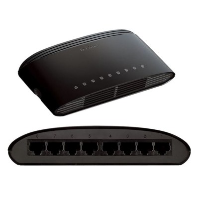 D-Link switch neupravljivi, DES-1008D/E