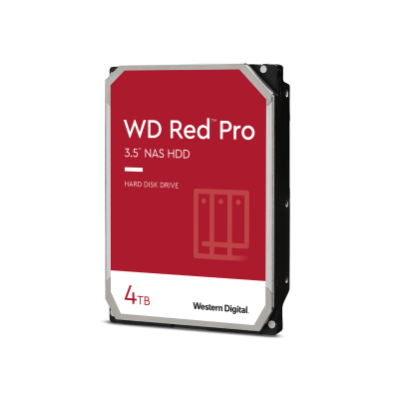 WD HDD 4TB Red ProNAS,7200RPM,256MB