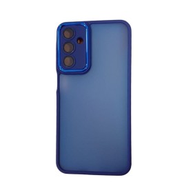 Silikonska maska Frame Samsung A55 Plava